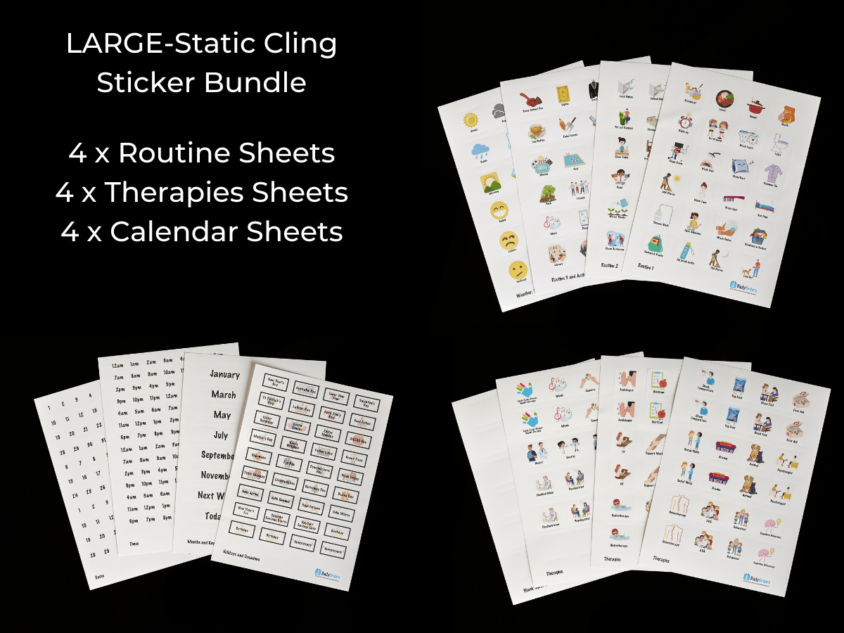 Daily Orders Static Cling Stickers Large Static Cling Sticker Bundle