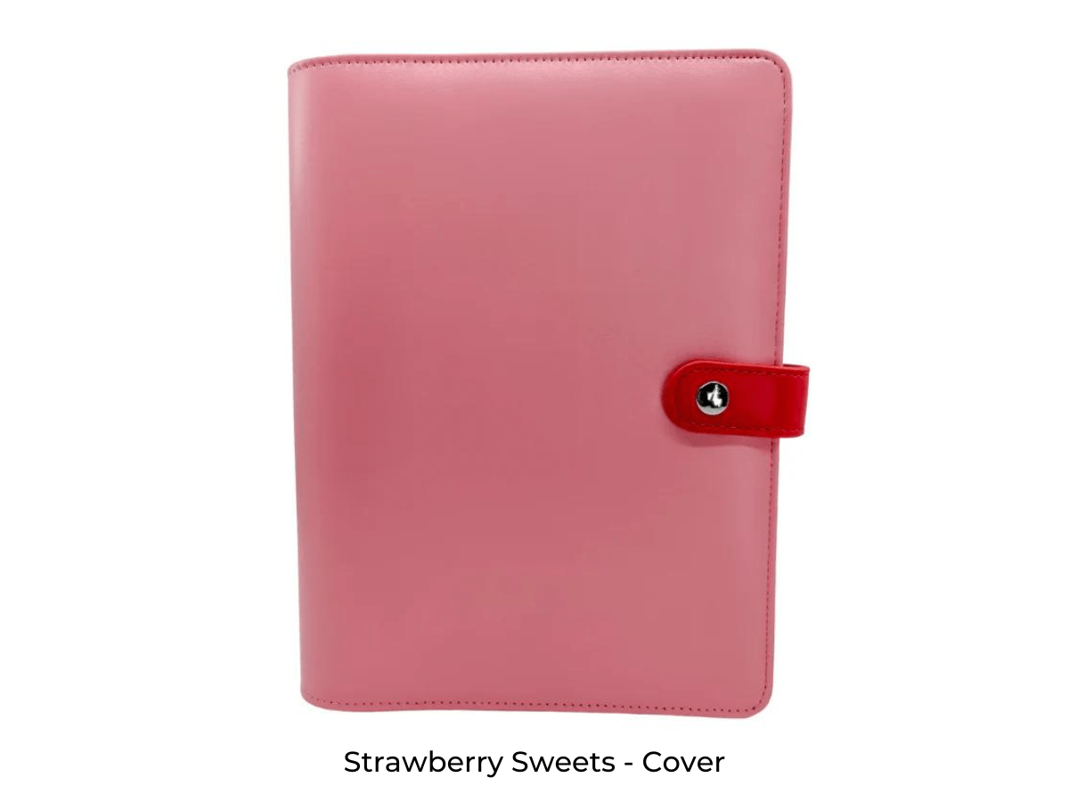 Planner Peace Notebooks &amp; Notepads Strawberry Sweets Calendar Year 2024 A5 NDIS Support Planner