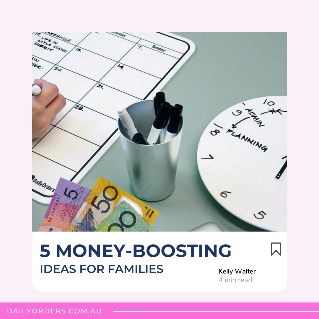 5 Instant Money Boosting Ideas for Families