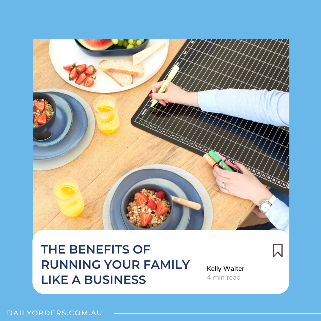 The Benefits of Running Your Family Like a Business