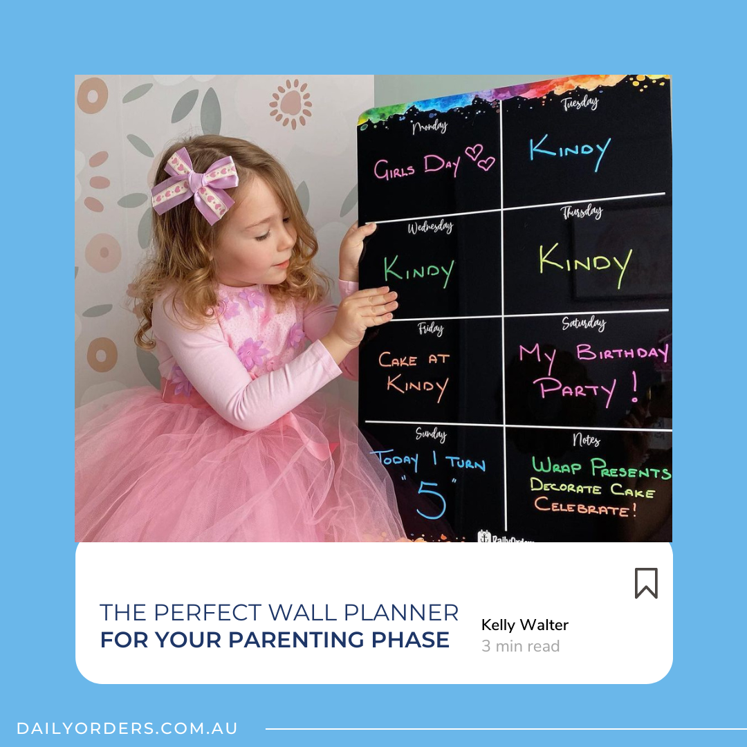 The Perfect Wall Planner For Your Phase Of Parenting