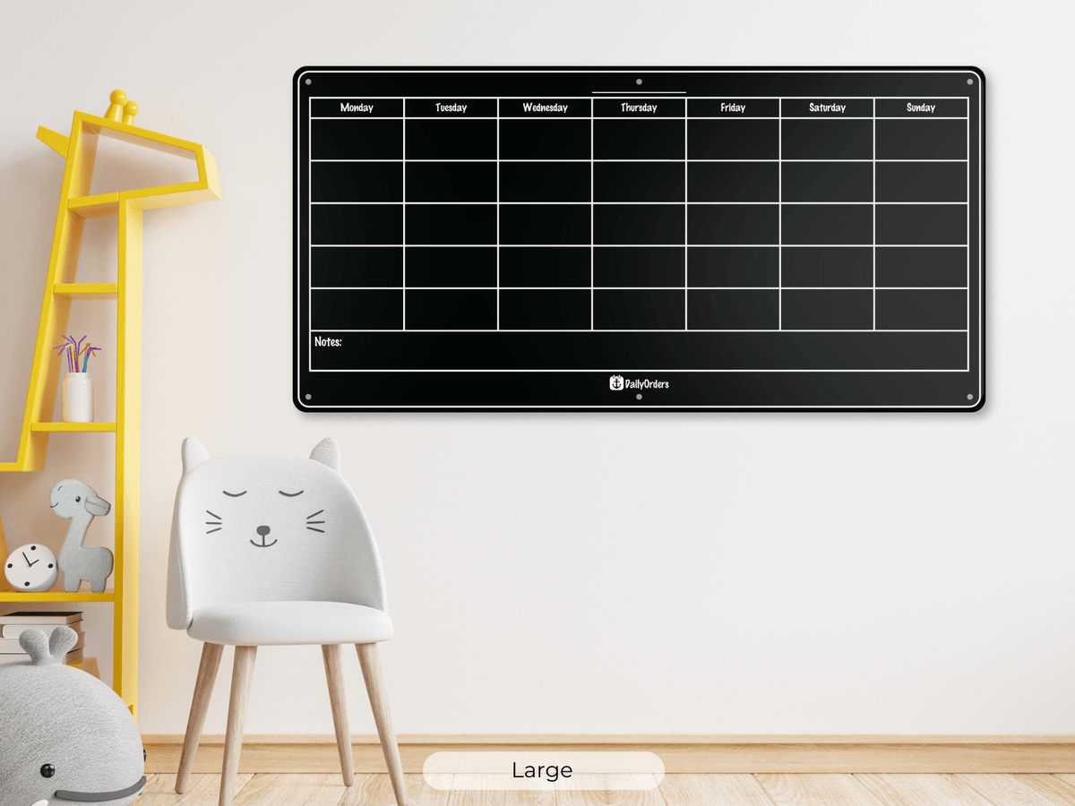 Daily Orders Monthly Planner Monthly Wall Planners