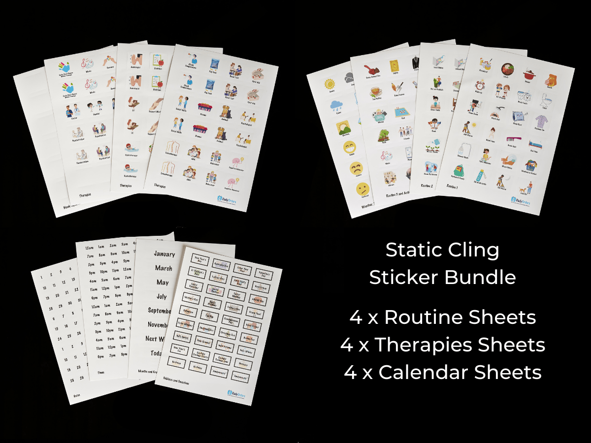 Daily Orders Static Cling Stickers Small Static Cling Sticker Bundle