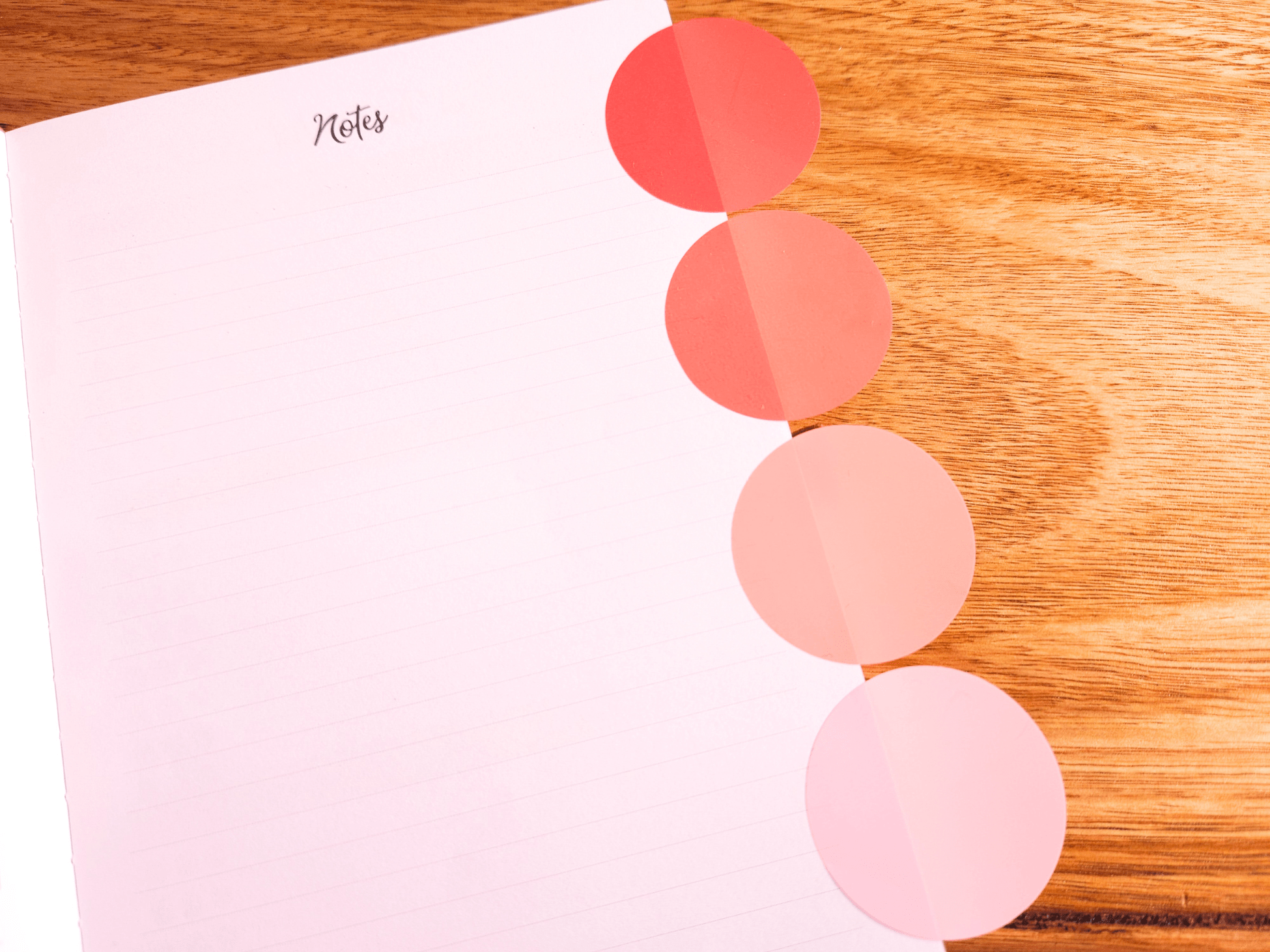 Translucent Sticky Notes - Round - Daily Orders