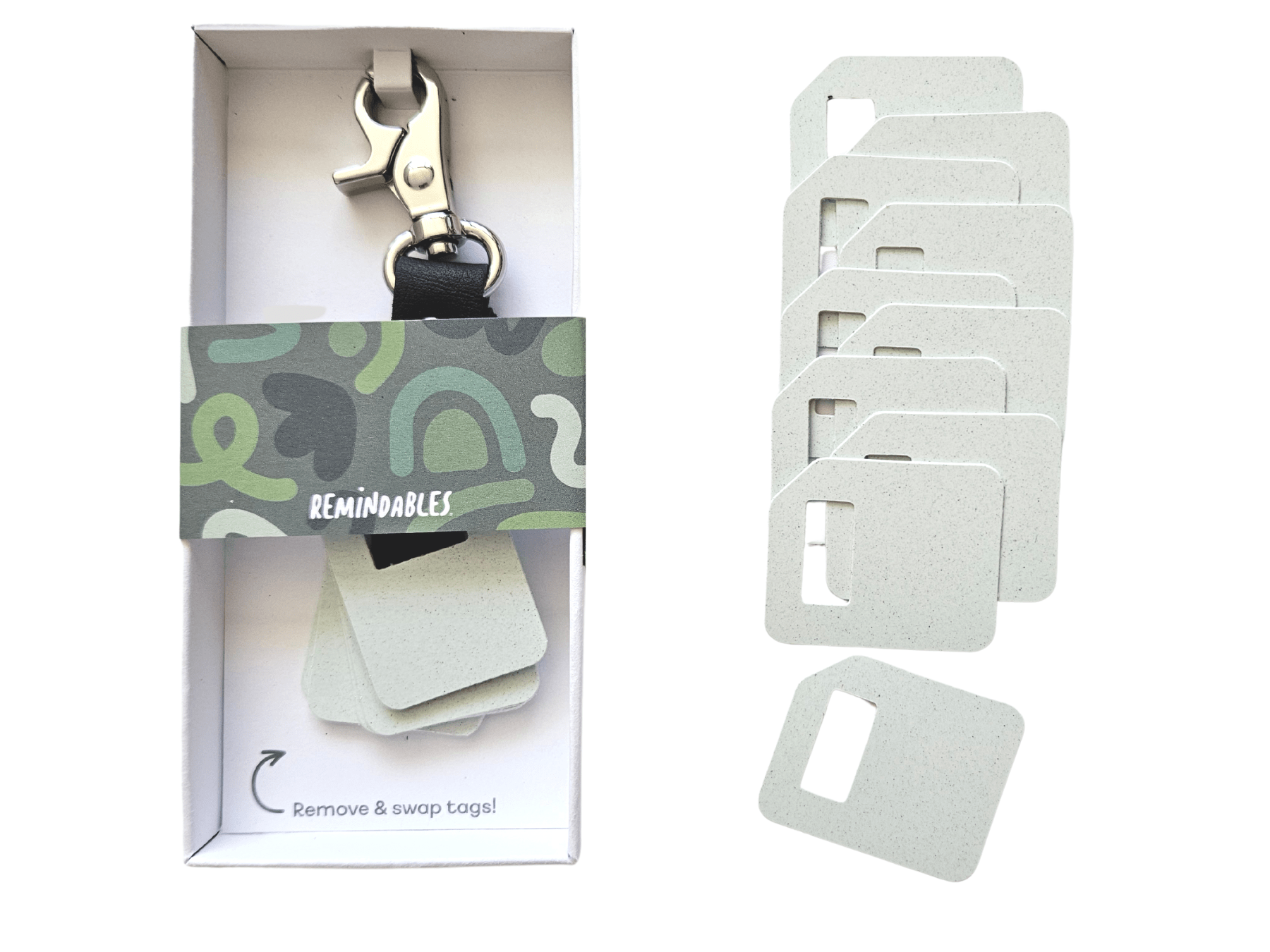 Remindables Accessories Remindables Bag Tags - Blank Set (10 Tags)