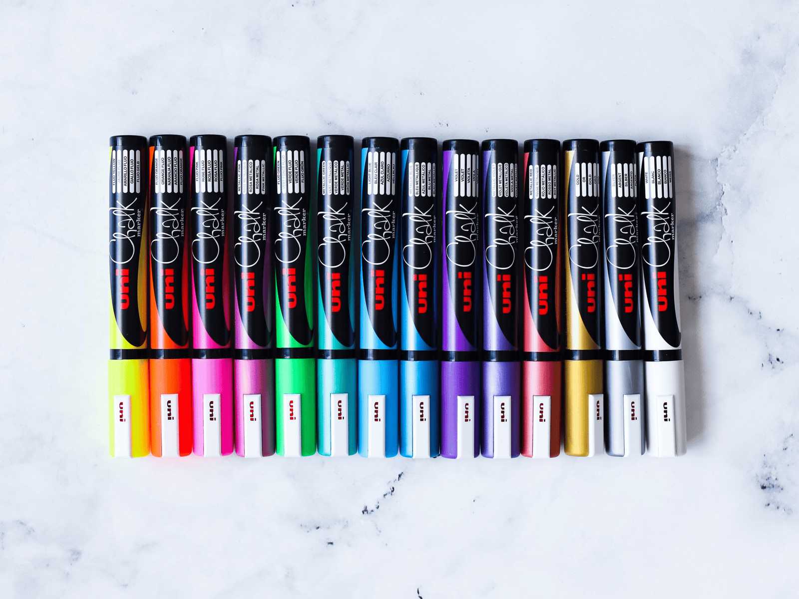Mission - Liquid Chalk Pens - Dry Wipe - Pack 8 - Colours