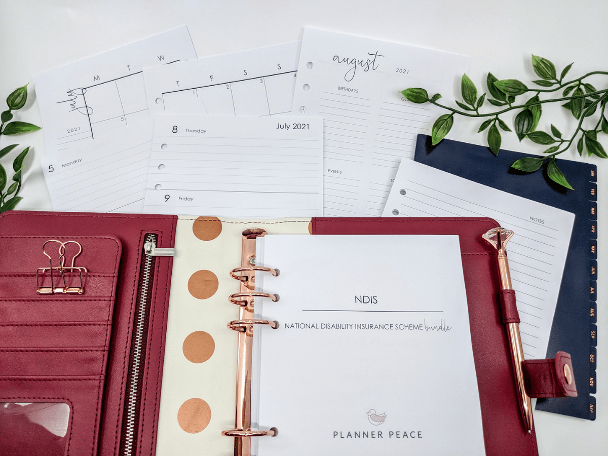 Planner Peace - How I Set Up My Personal Size Louis Vuitton Agenda 